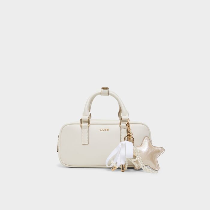 Handbag in white - LUNABELLE