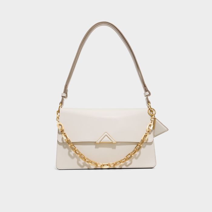 Shoulder bag in beige - LUXEBAG