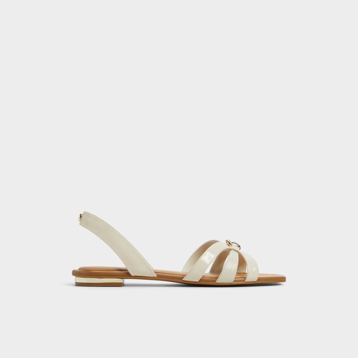 Flat sandals in white - MARASSITA