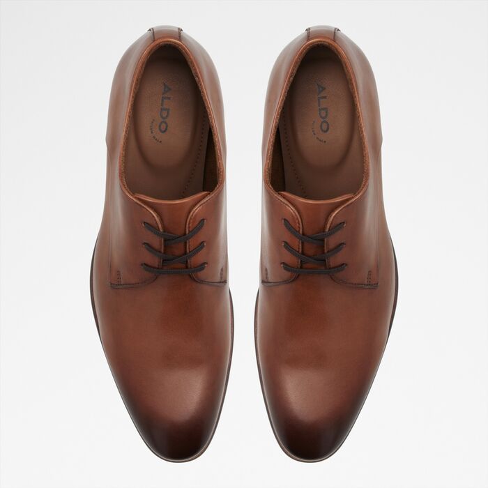 Dress shoes in cognac leather - MARCELUS