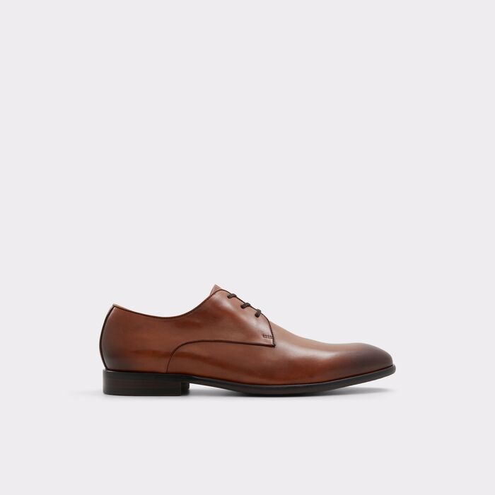 Dress shoes in cognac leather - MARCELUS