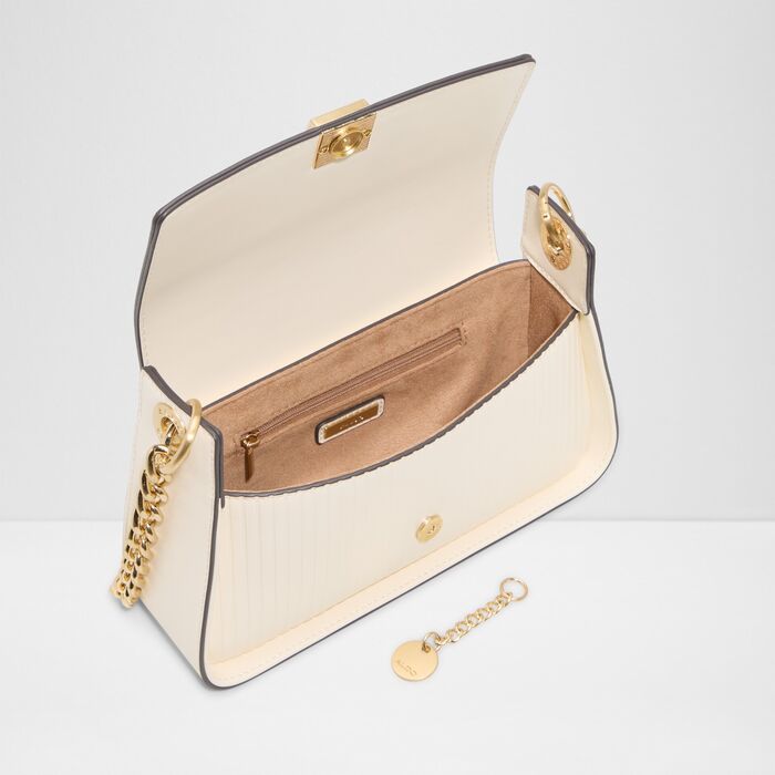 Shoulder bag in white - MARISELA