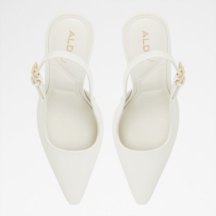 Stiletto heeled shoes in white - MARYSA
