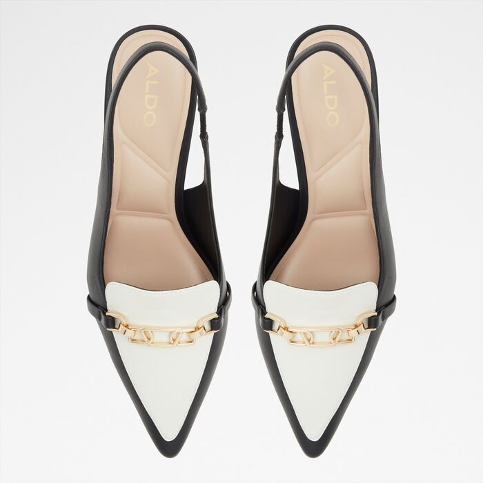 Kitten heeled shoes in black - MATHILDE