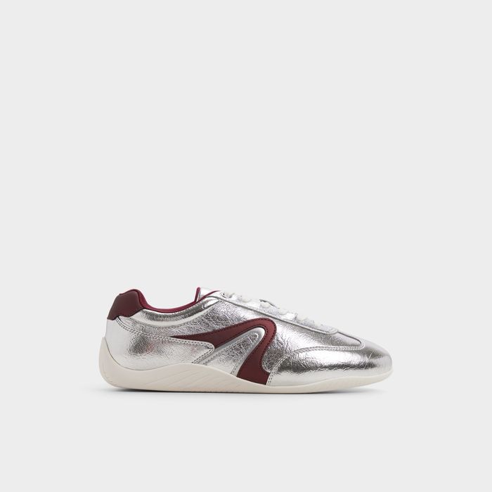 Flat trainers in silver - MAXIE