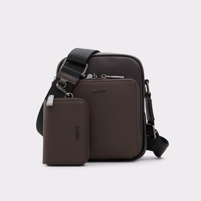 Crossbody bag in brown - MAXIMILIAN