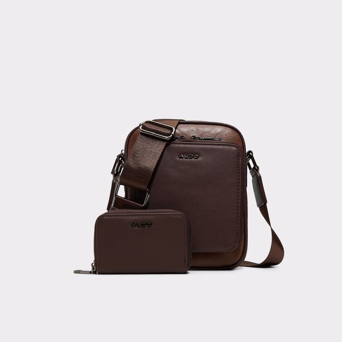 Crossbody bag in cognac - MAXIMILIAN