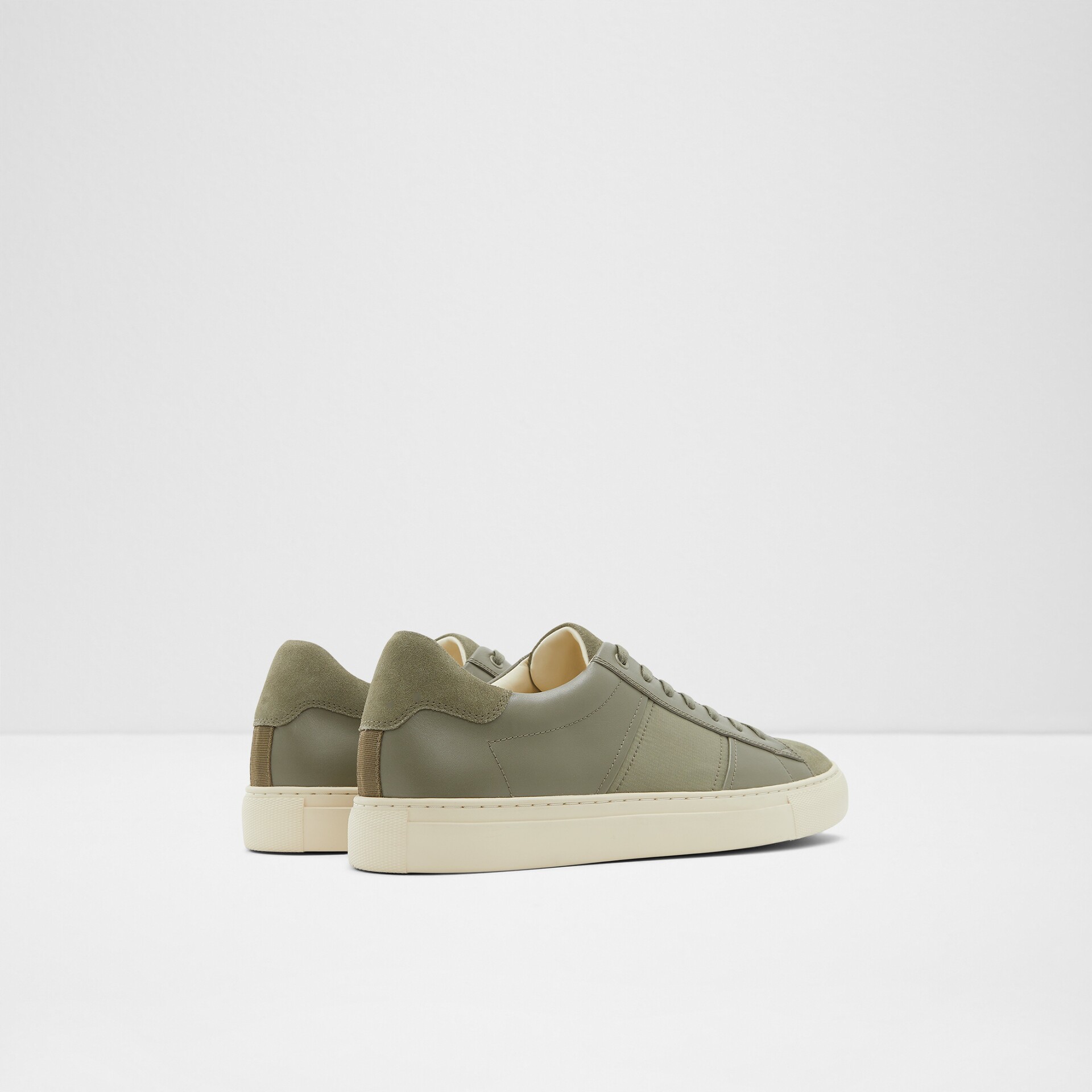 Man trainers in leather army - MEEMAR250001029 | ALDO Cyprus