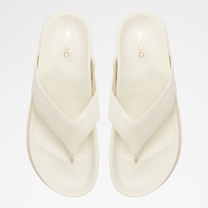 Flat sandals in white - MIST