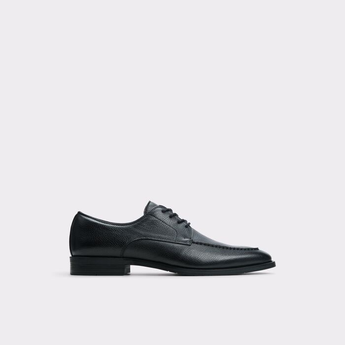 Dress shoes in black leather - MONTCOURT