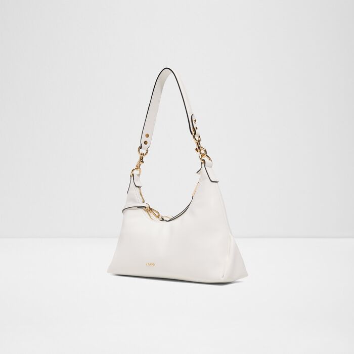 Shoulder bag in white - MTL72PURSE