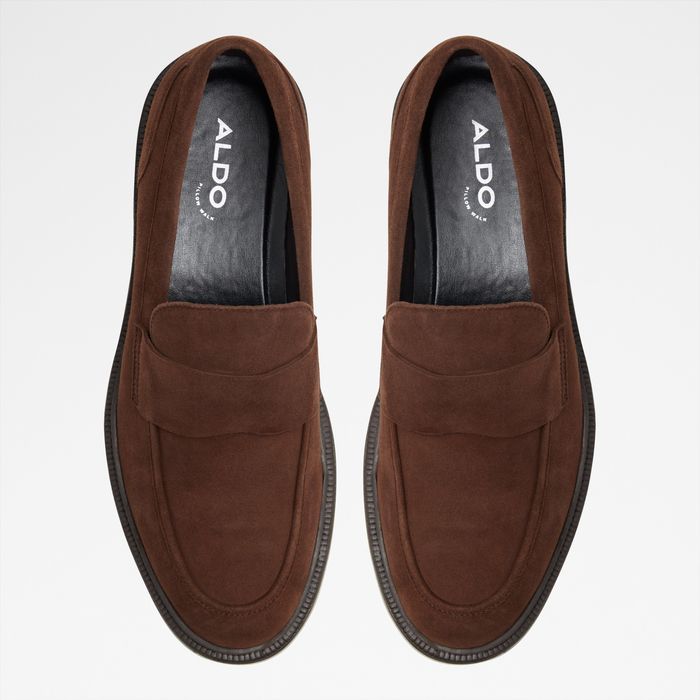 Loafers in brown leather - NIKO