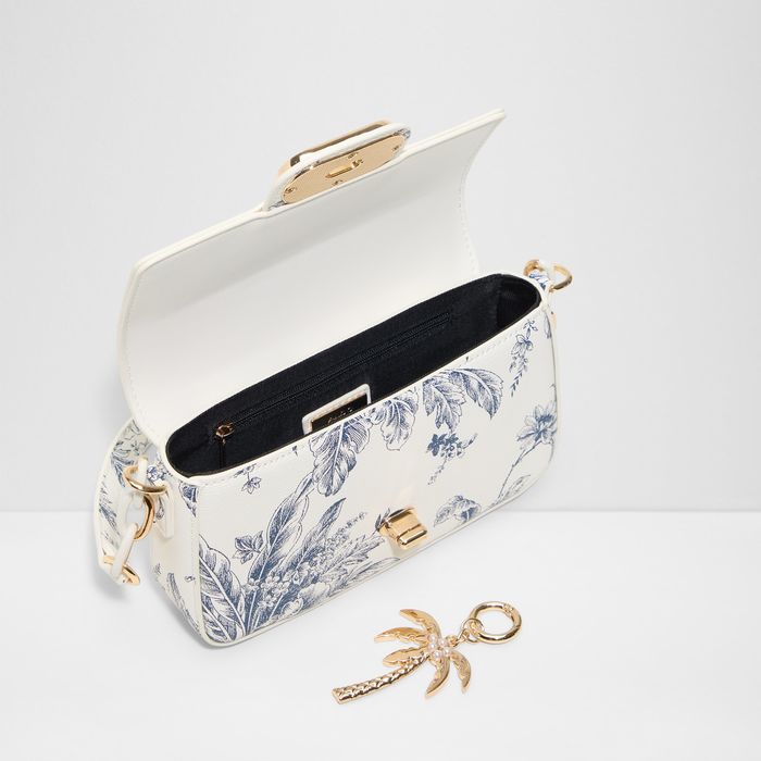 Shoulder bag in white - NOCTURA