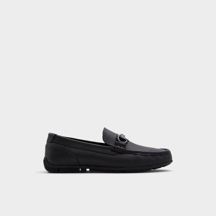 Loafers in black leather - ORLOVOFLEXX-IN