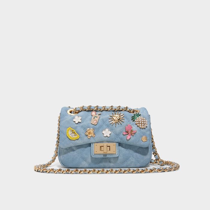 Crossbody bag in blue - PARADISO