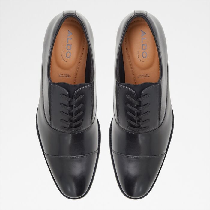 Dress shoes in black leather - PAXLEY
