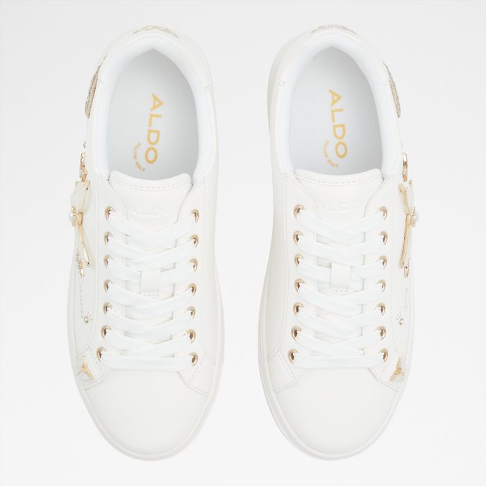Flat trainers in white - PEARLWING