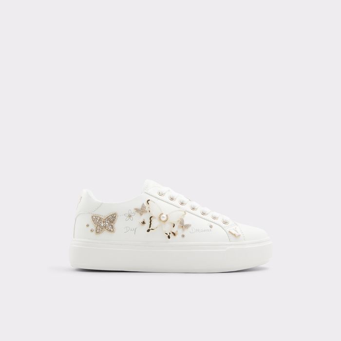 Flat trainers in white - PEARLWING