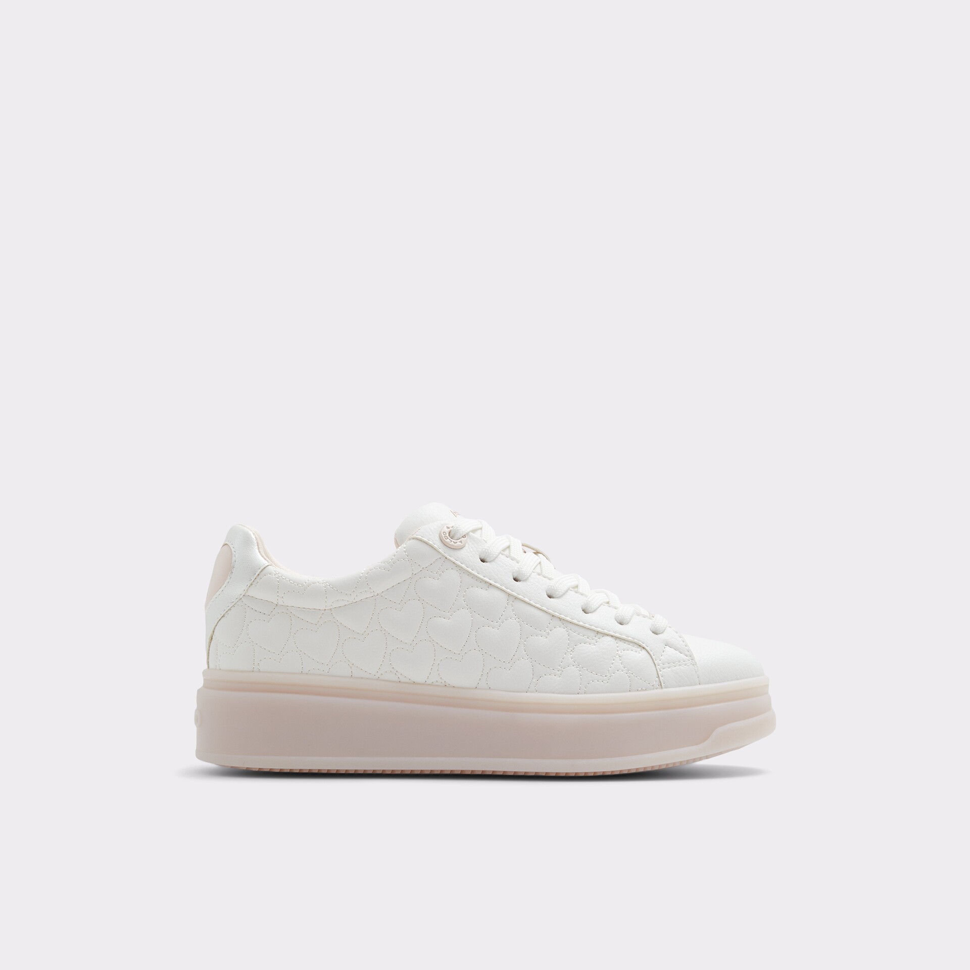 Woman flat trainers in white - PUFFLOVE690002039 | ALDO Cyprus