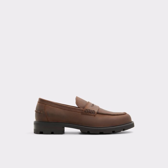 Loafers in brown leather - REIS