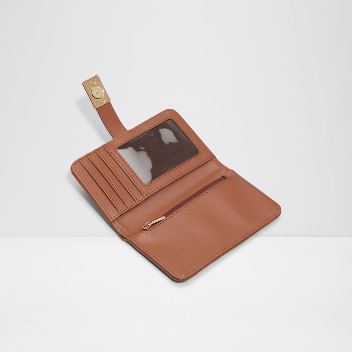 Wallet in beige and cognac - SANDGATE