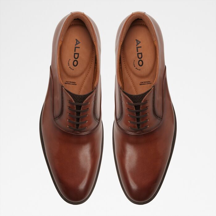 Dress shoes in cognac leather - SANTINO