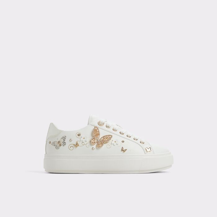 Flat trainers in white - SAXONY