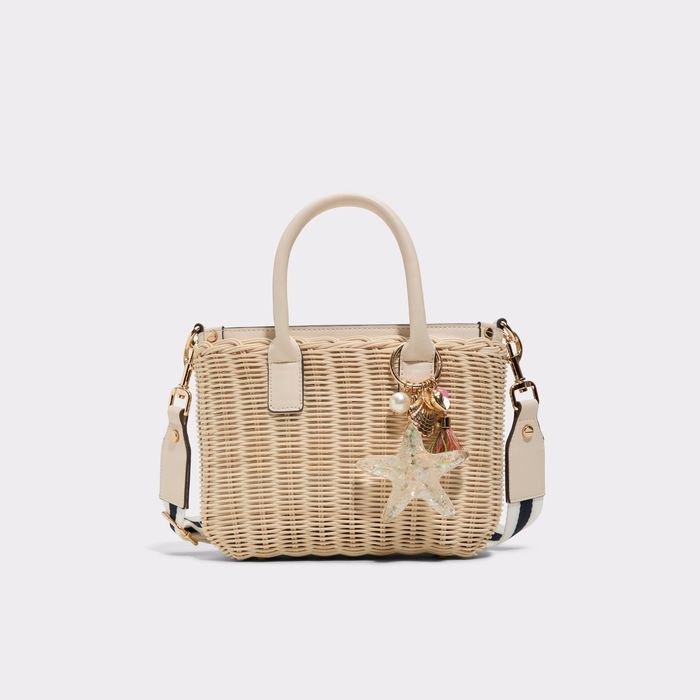 Handbag in beige - SEASPARKLE