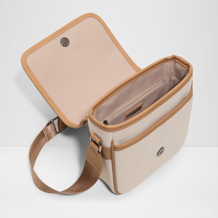 Crossbody bag in beige - SEAWAVE