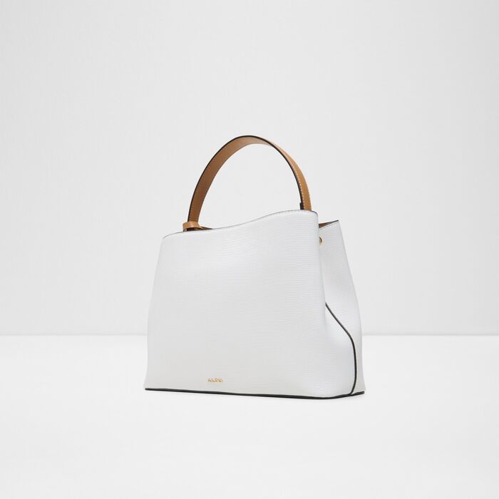 Handbag in white - SELENIA