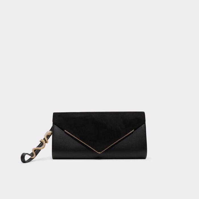 Handbag in black - SERPANTE