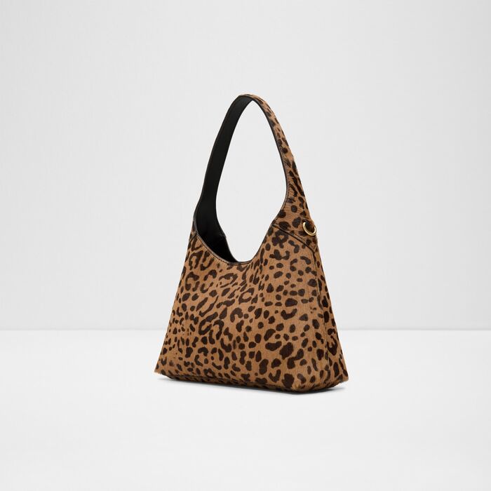 Shoulder bag in cognac leather - SMALLHARPER