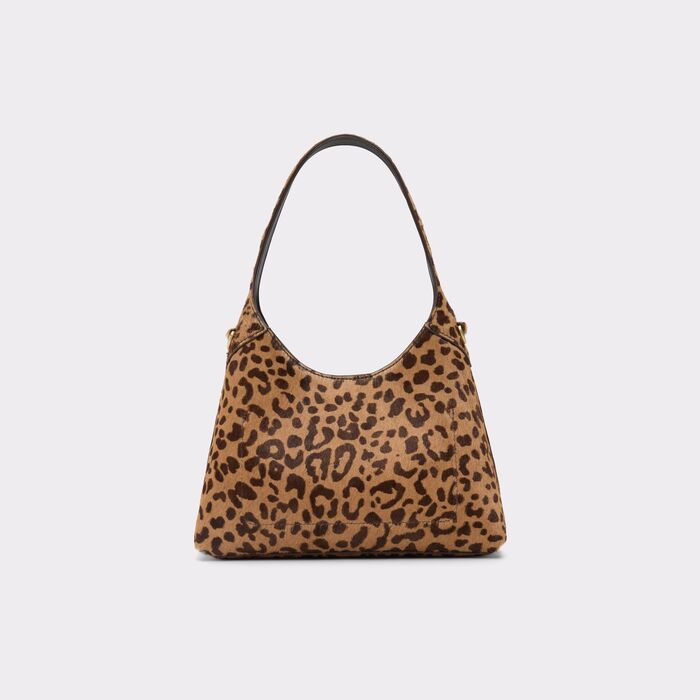 Shoulder bag in cognac leather - SMALLHARPER