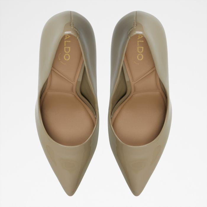 Stiletto heeled shoes in green patent - STESSY2.0
