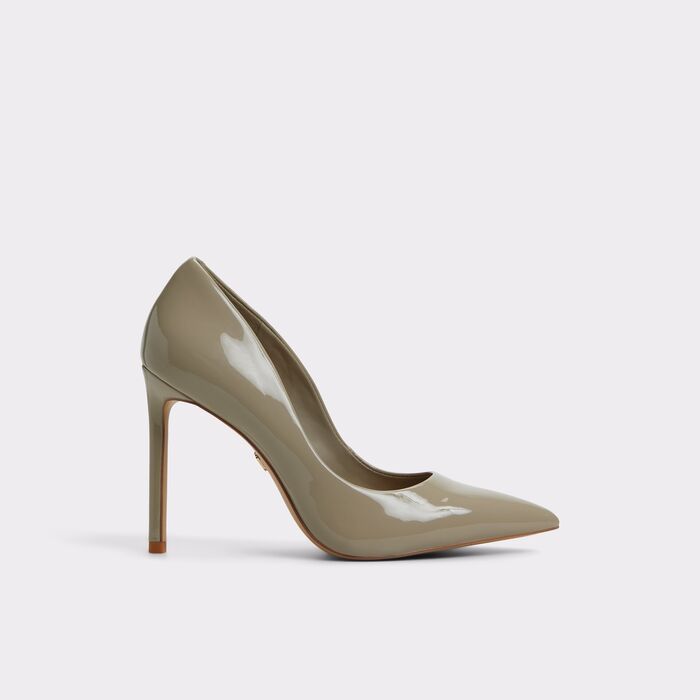 Stiletto heeled shoes in green patent - STESSY2.0