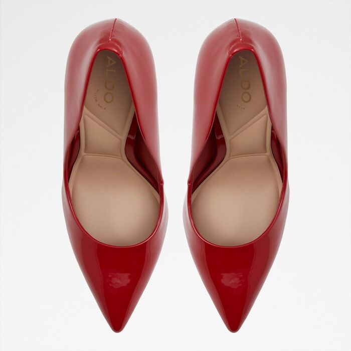 Stiletto heeled shoes in red patent - STESSY2.0