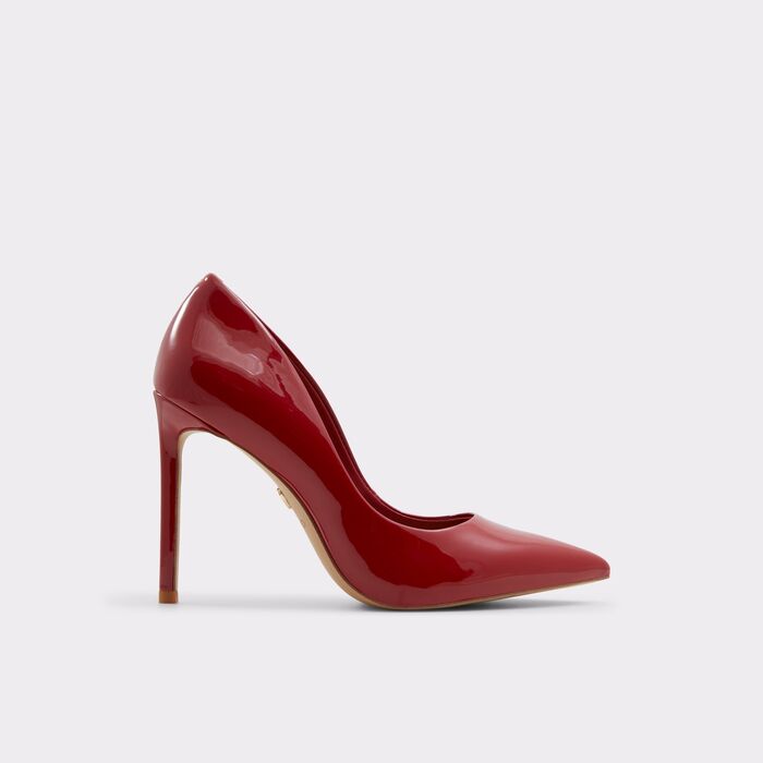 Stiletto heeled shoes in red patent - STESSY2.0