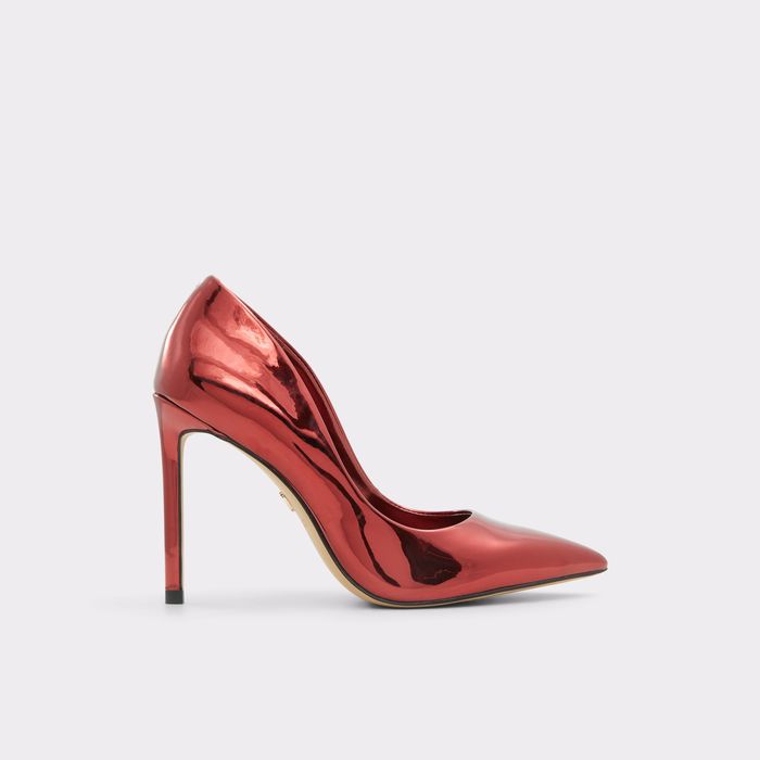Stiletto heeled shoes in red patent - STESSY2.0-SE