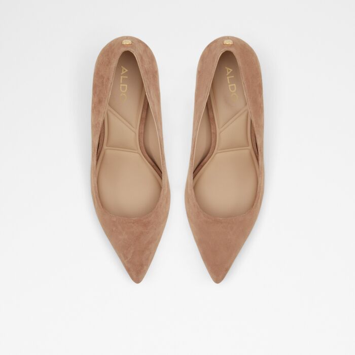 Stiletto heeled shoes in cognac leather - STESSYLOW