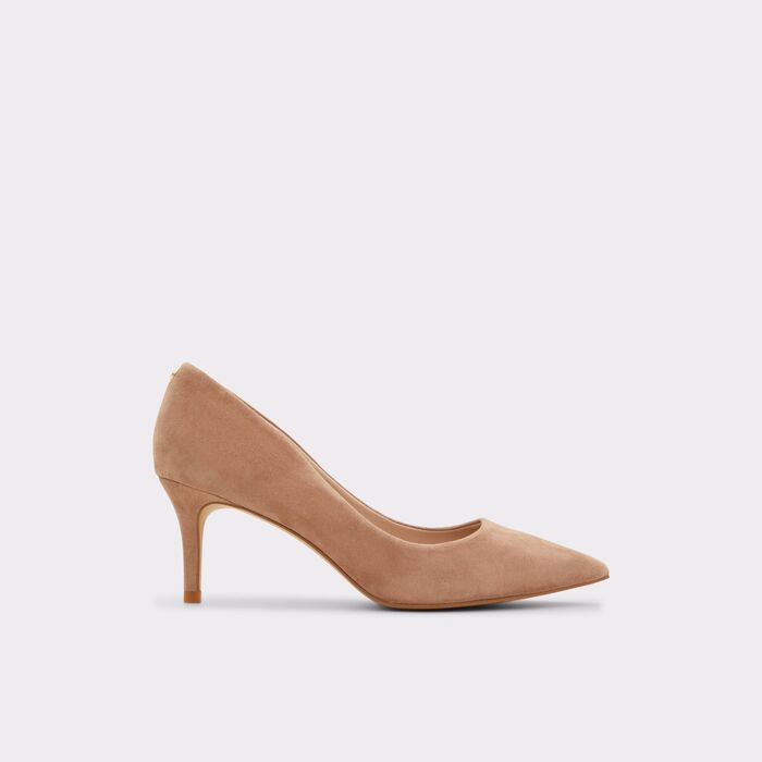Stiletto heeled shoes in cognac leather - STESSYLOW