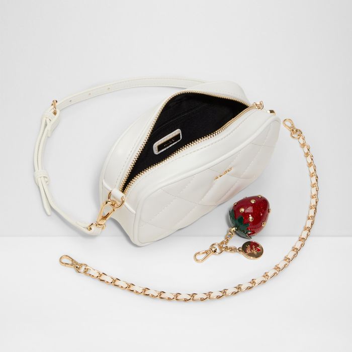 Crossbody bag in white - SWEETPIE