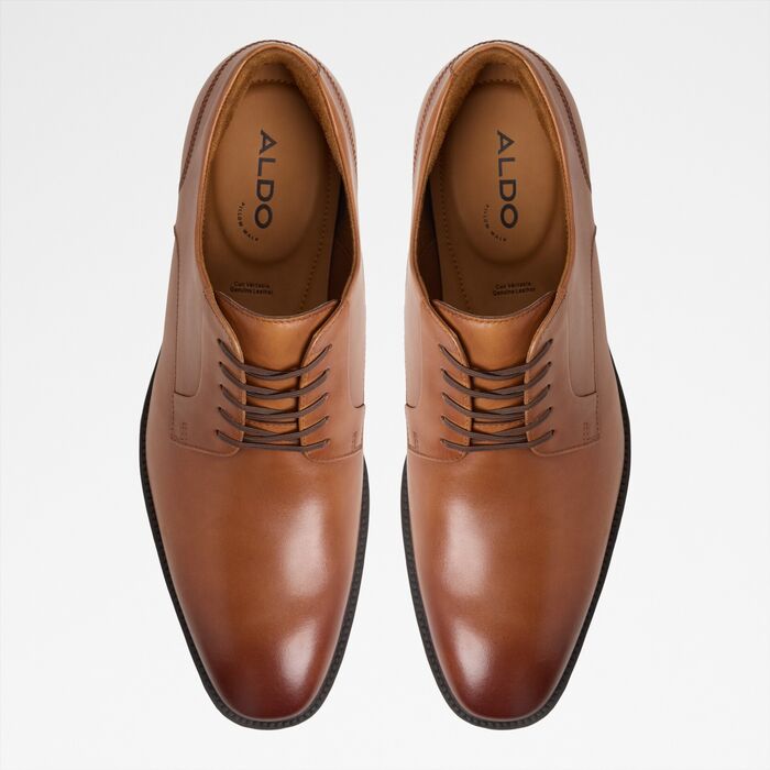 Dress shoes in cognac leather - TEODORO