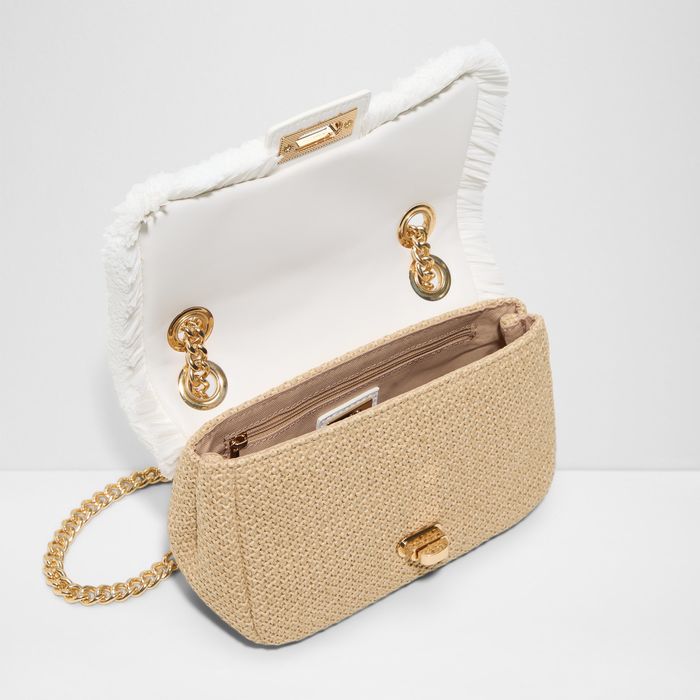 Crossbody bag in beige - THALYA