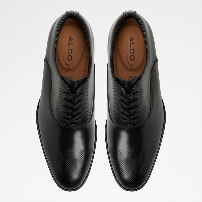 Dress shoes in black leather - TOLEDO
