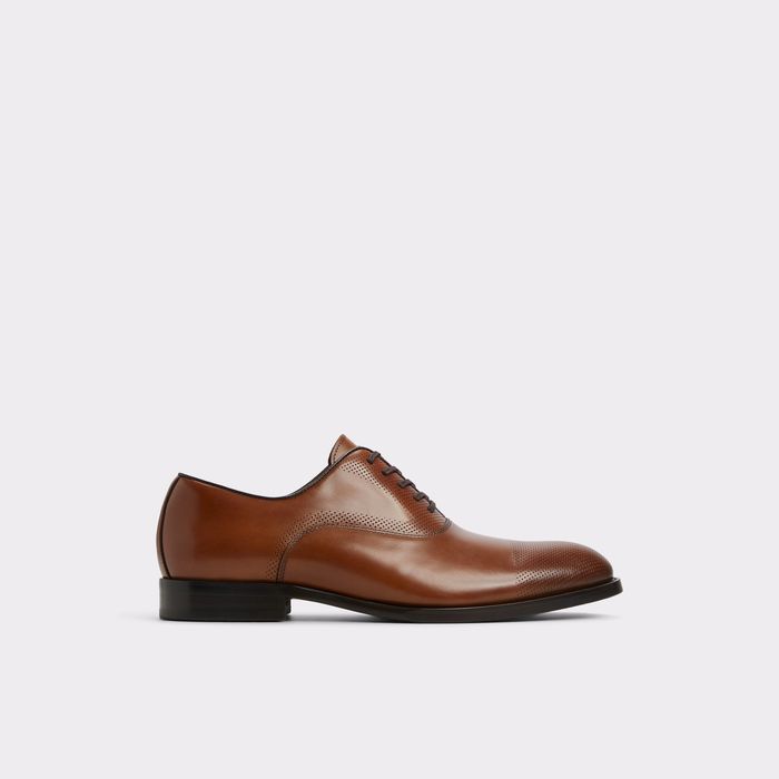 Dress shoes in cognac leather - TOLEDO