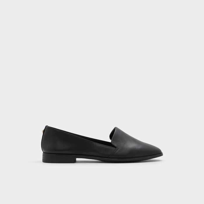 Flat shoes in black leather - VEADITH2.0