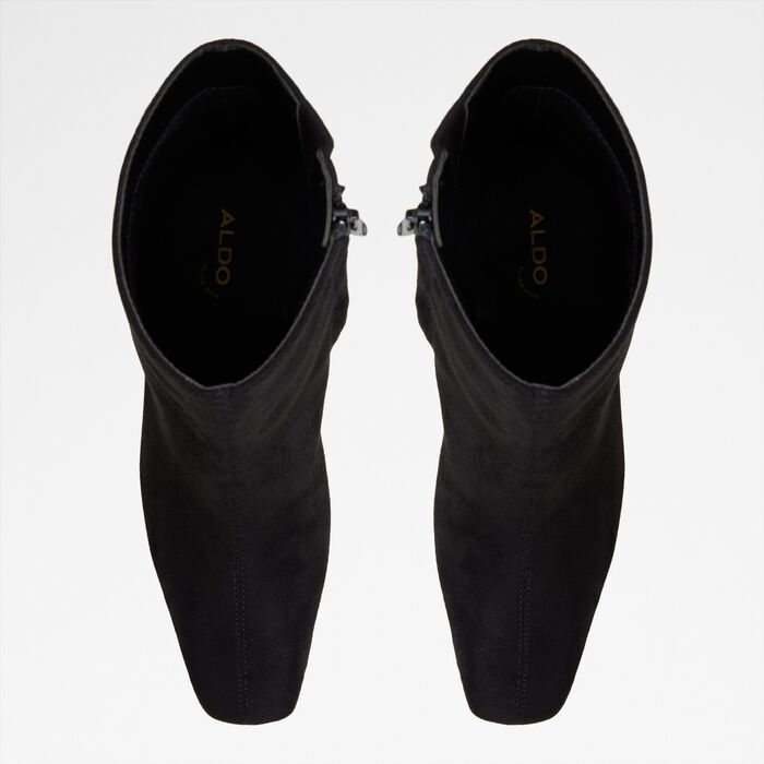 Block heeled ankle boots in black - VELLAMO