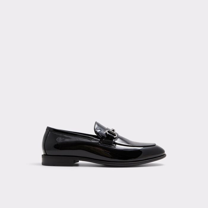 Loafers in black patent leather - WALTERS