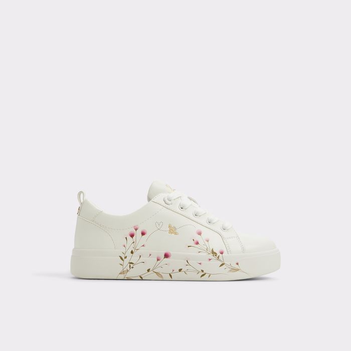 Flat trainers in white - WILDFLOWERS