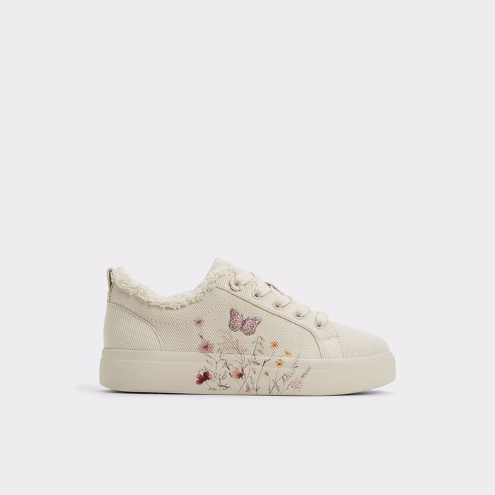 Flat trainers in beige - WILDFLOWERS